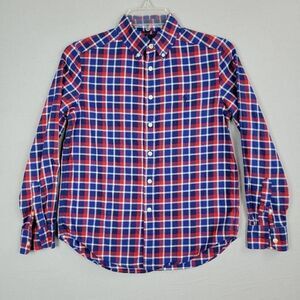 Ralph Lauren Shirt Boy's M (10-12) Button Down Long Sleeve Plaid